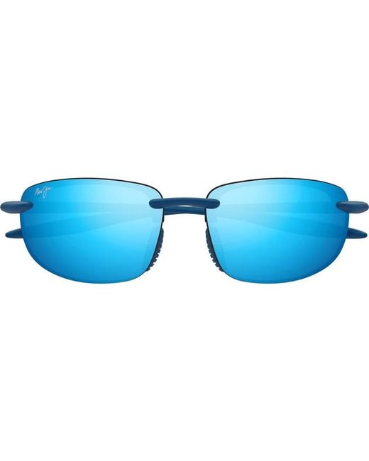 Maui Jim Blue Hookipa 63Mm Polarizedplus2 Rectangular Sunglasses