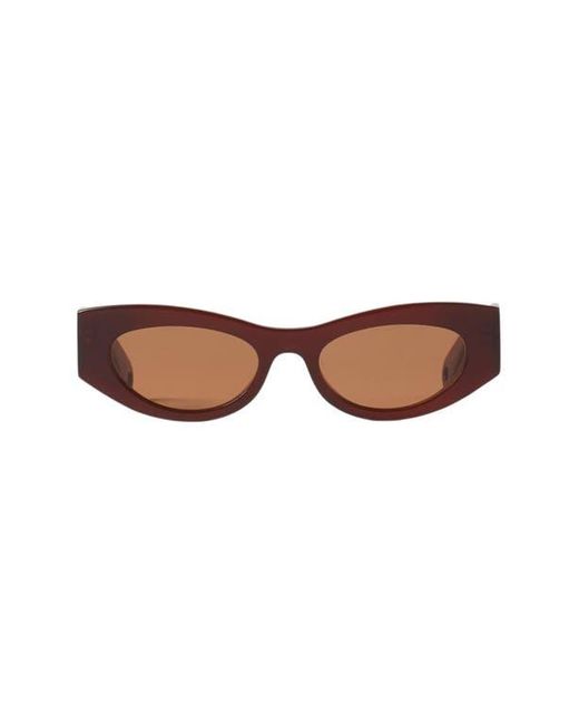 Lanvin Brown Logo Sunglasses