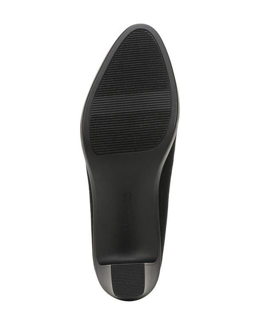 LifeStride Black Elevate Platform Pump