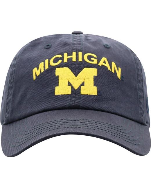 Top Of The World Gray Michigan Wolverines Champ Adjustable Hat for men