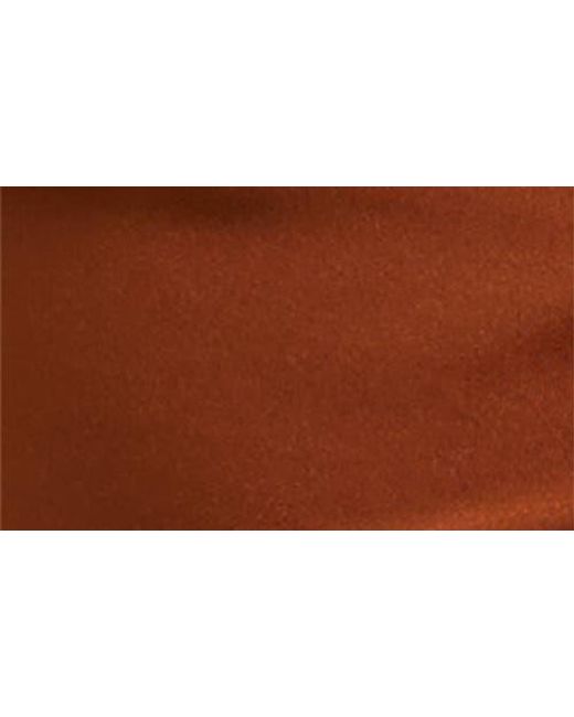 FRAME Brown Ruched Sleeveless Top