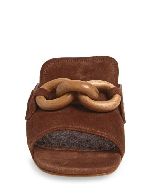 Pedro Garcia Brown Enna Slide Sandal