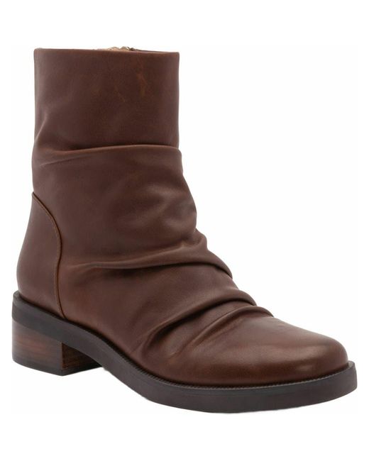 ABEO Brown Traverse Scrunch Boot