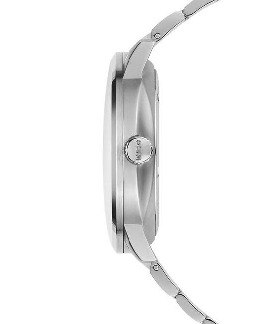 MIDO Gray Commander Gradient Skeletal Automatic Bracelet Watch, 40Mm for men