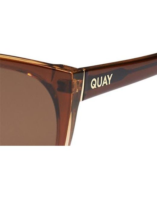 Quay Australia Staycation 57mm Polarized Cat Eye Sunglasses QUAY Staycation 57mm Gradient Cat Eye Sunglasses | Nordstrom main image 4