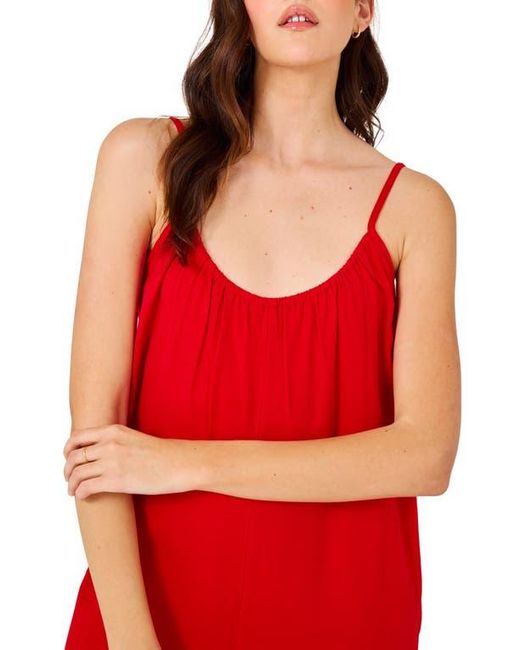 Hurley Red New Heights Jumpsuit