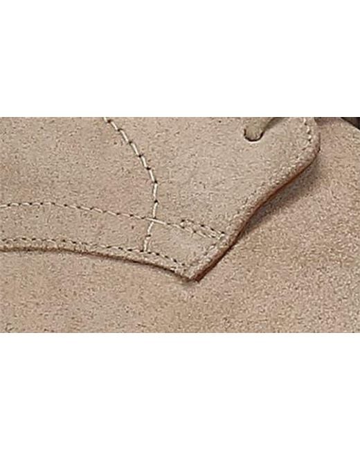 Frye Brown Paul Suede Plain Toe Derby for men