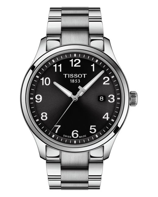 Tissot Black Gent Xl Classic Bracelet Watch
