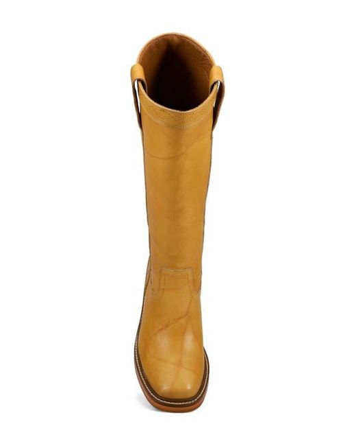 Frye Brown Kate Block Heel Boot