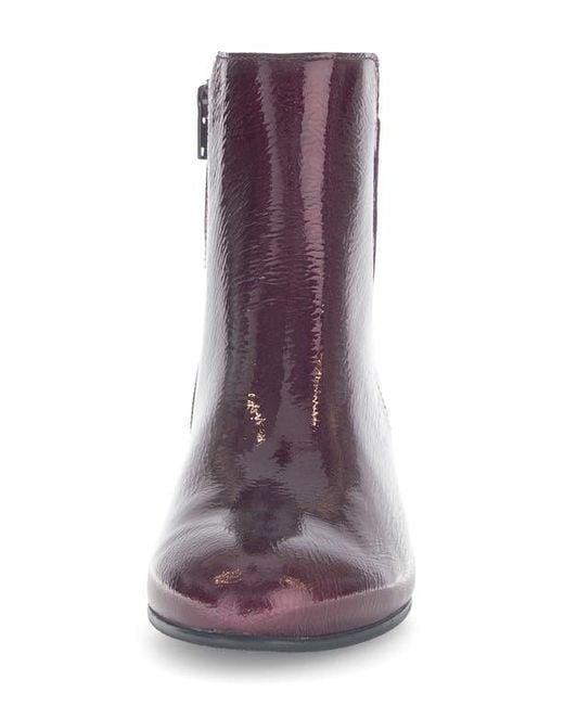 Gabor Purple Bootie