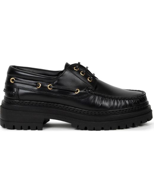 Bobbies Black Farah Loafers & Derbies
