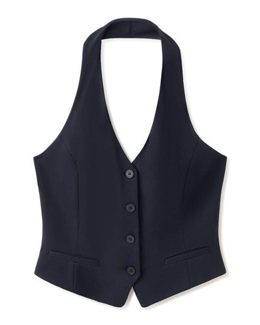 Mango Blue Halter Vest