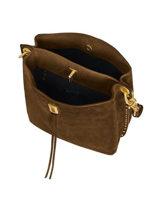 Rebecca Minkoff Green Darren Deerskin Leather Shoulder Bag