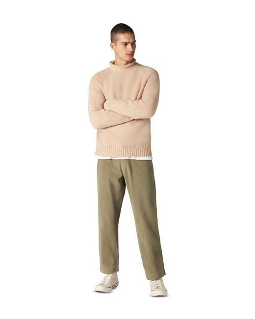 Fortela Natural Andrew Merino Wool High Neck Sweater for men