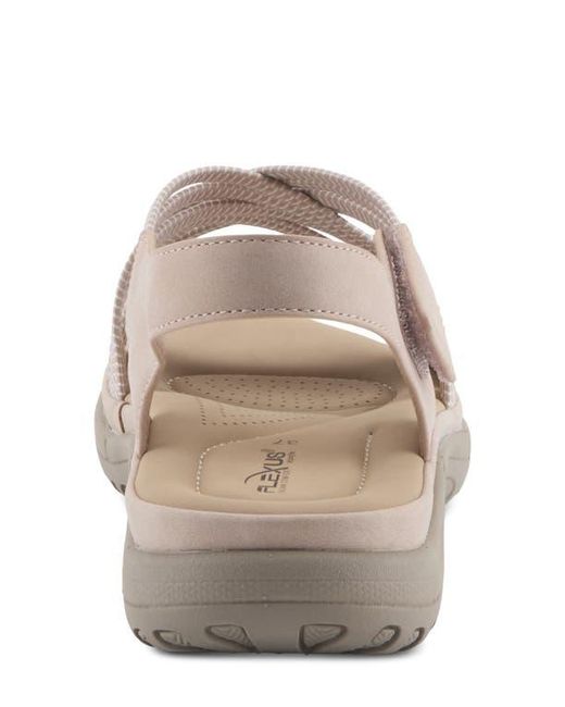 Flexus by Spring Step Gray Crossbeam Sandal