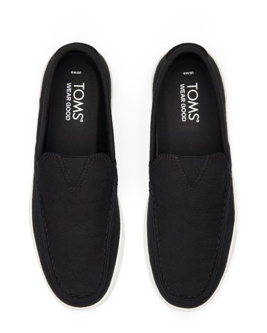 TOMS Black Trvl Lite Slip-on Sneaker for men