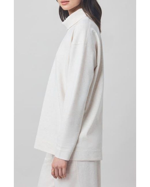 Splendid White X @Cellajaneblog Interlock Turtleneck Sweatshirt