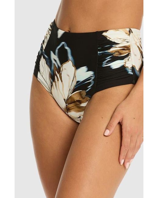 Sea Level Black La Luna Twist Front Bandeau Bikini Top