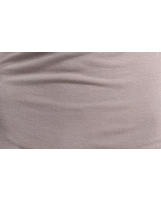 TOPSHOP Multicolor Draped Minidress