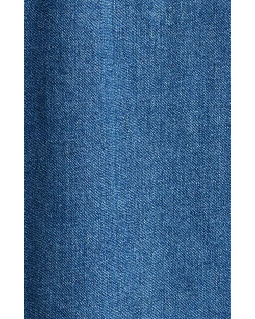 DL1961 Blue Sean Stretch Denim Shirt Jacket for men