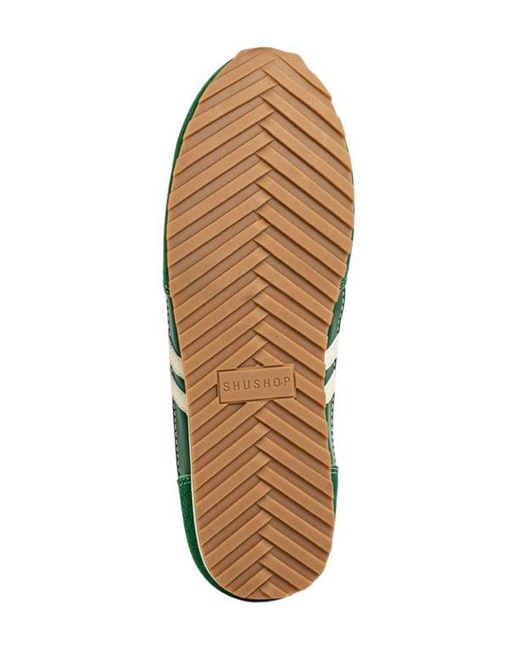 Shu Shop Green Sarah Sneaker