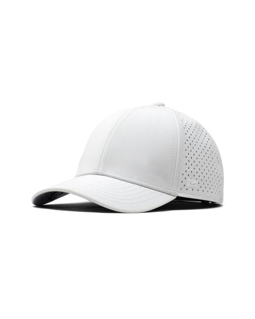 Melin White A-Game Hydro Performance Snapback Hat for men