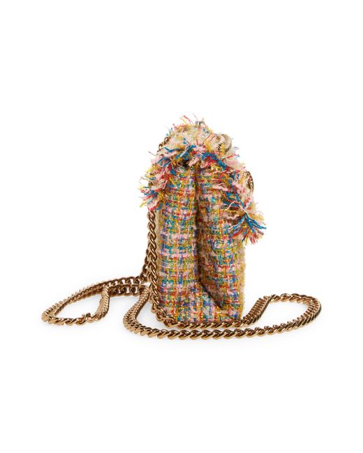 Kurt Geiger Multicolor Mini Kensington Tweed Crossbody Bag