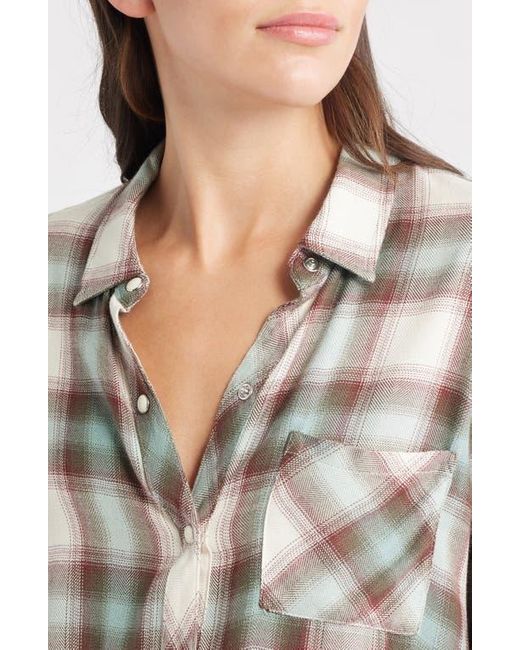 Rails Blue Hunter Plaid Button-Up Shirt