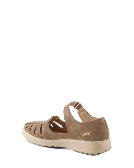 Flexus by Spring Step Brown Otero Sandal