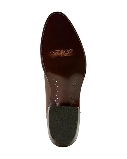 Ariat Brown Maverick Western Boot for men