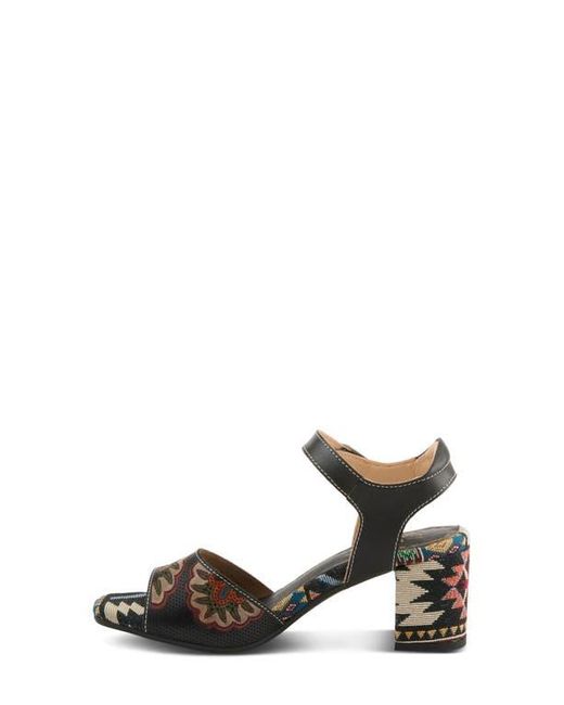 Spring Step Brown Sassyclass Ankle Strap Sandal