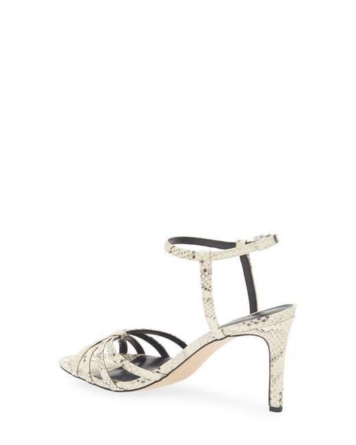 Nordstrom Metallic Astor Ankle Strap Sandal