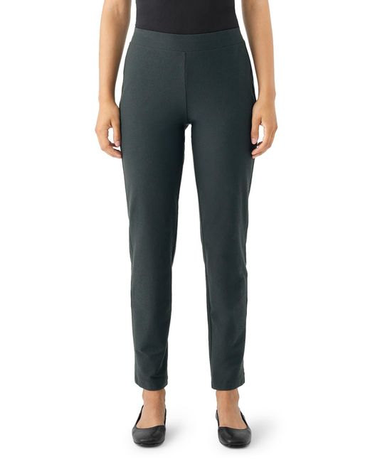 Eileen Fisher Blue Slim Ankle Pants