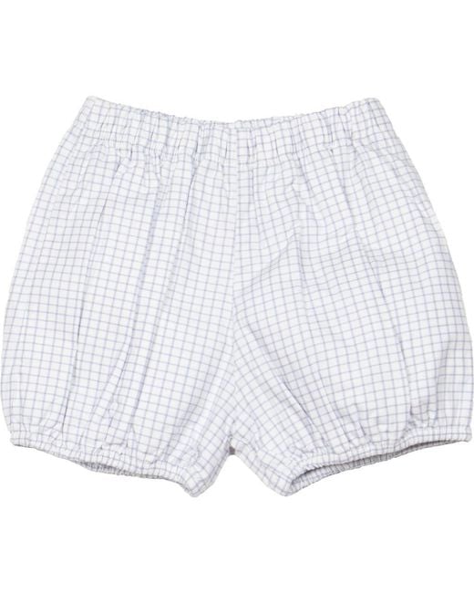 Cuclie White Gingham Diaper Cover for men