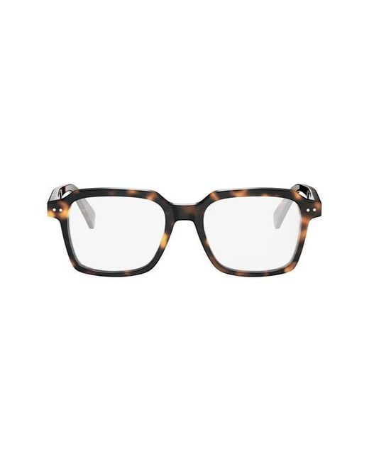 Céline Multicolor 52Mm Thin Square Optical Glasses