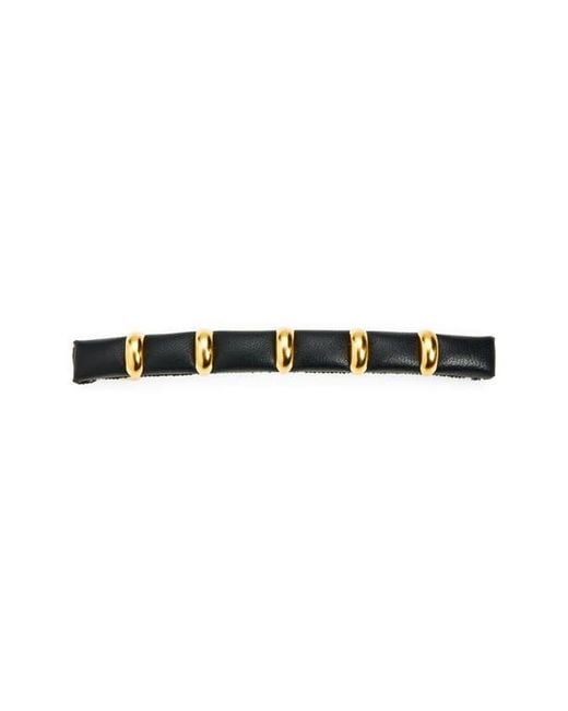 L. Erickson Black Chiara Barrette