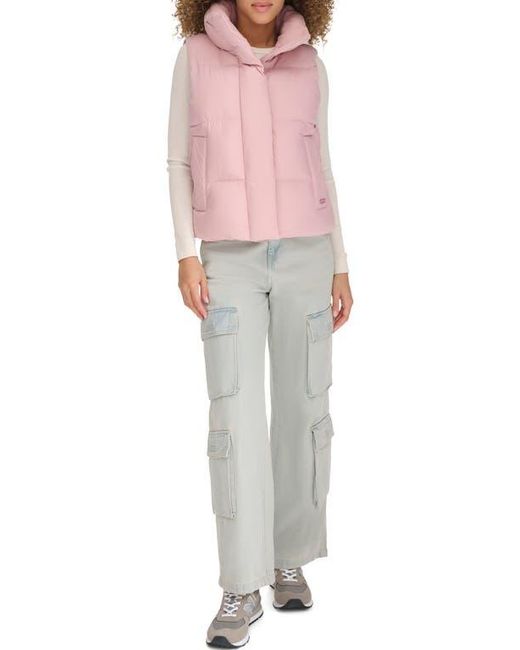 Levi's Pink Cloud Puff Puffer Vest
