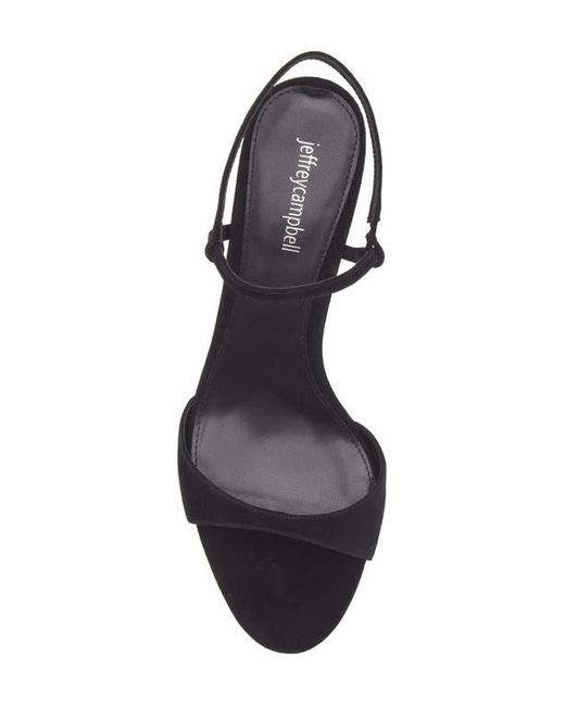 Jeffrey Campbell Black Calla Sandal
