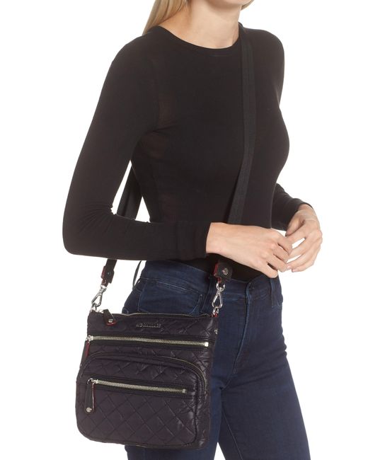 MZ Wallace Downtown Crosby Crossbody Bag in Black Lyst