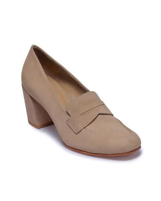 Bernardo White Nevaeh Loafer Pump