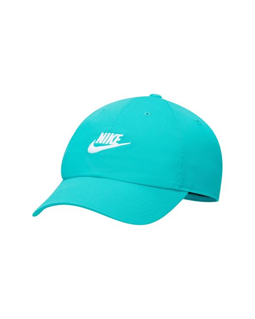 Nike Blue Club Futura Wash Baseball Cap for men