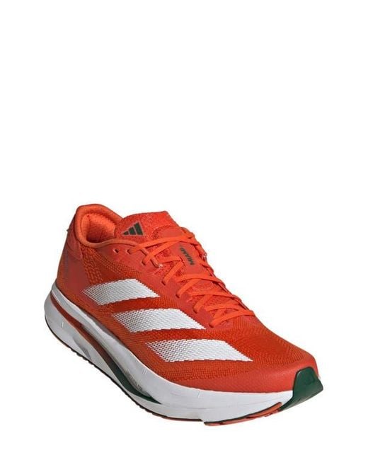 adidas running shoes red