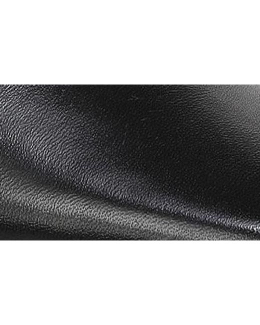 Franco Sarto Black Oakes Square Toe Flat