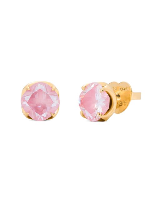Kate Spade Pink Round Stud Earrings