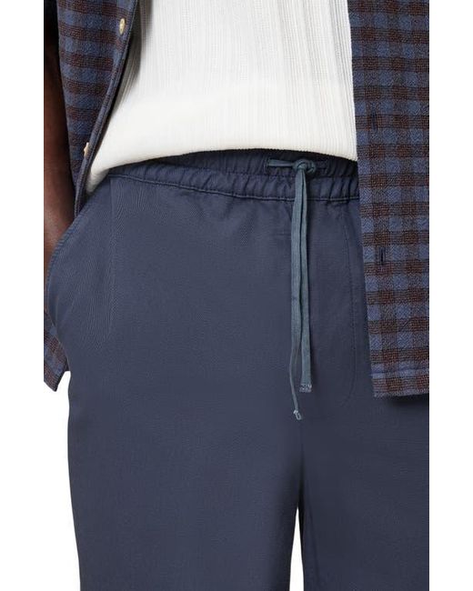AllSaints Blue Hanbury Drawstring Pants for men