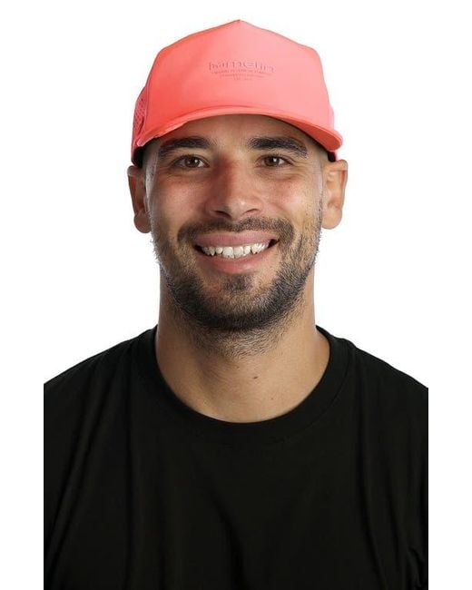 Melin Red Coronado Hydrolite Performance Snapback Hat for men