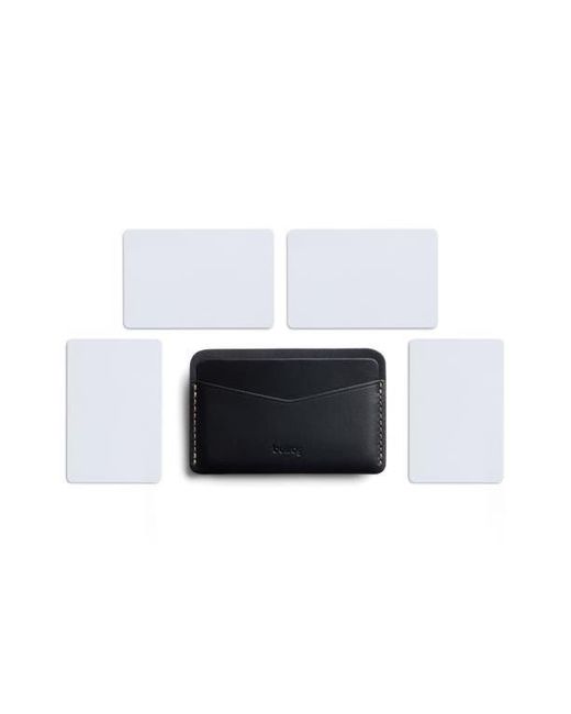 Bellroy Black Leather Rfid Card Case