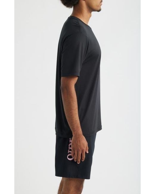 Saint Studio Black Verona Tech Solid T-Shirt for men