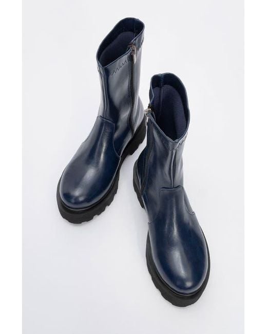 Prologue Shoes Blue Rush Bootie
