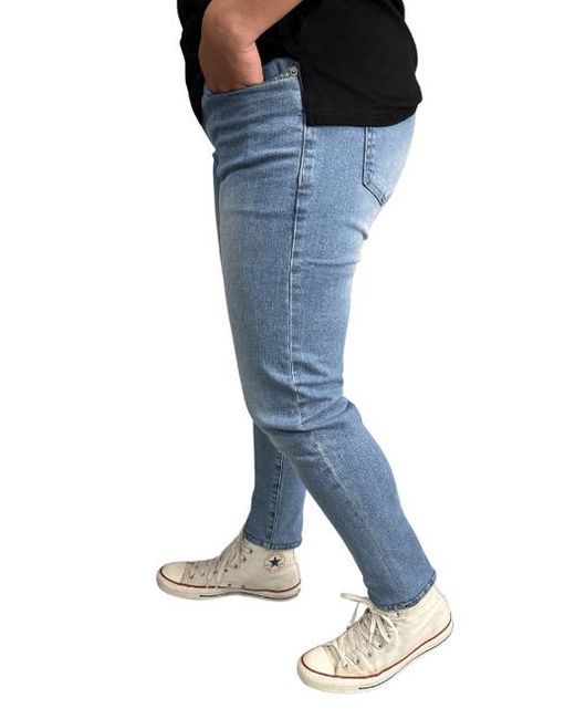 Dapper Boi Blue Slim Jeans for men